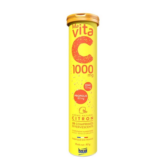 Isoxan Ma Vita C 1000mg Citron 20comp