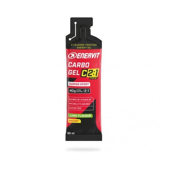 Enervit Carbo Jelly During Sport C2:1 Pro Lime 60ml