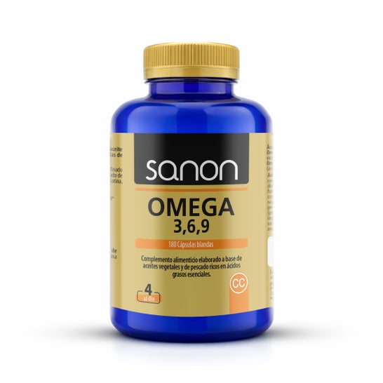 Sanon Omega 3 6 9 180 gélules