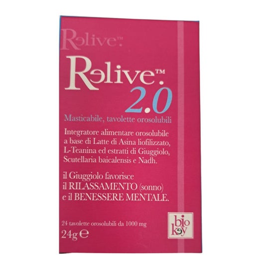 Bio-Key Relive 2.0 1000mg 24 Pastilles