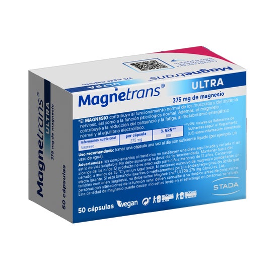 Magnetrans Ultra 375 mg Magnésium 50 gélules