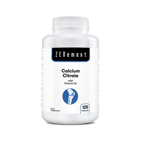 Zenement Citrate Calcium Vitamine D3 120caps