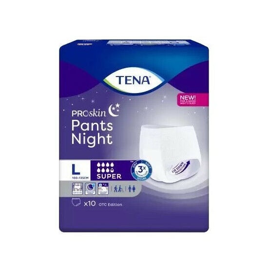 Tena Pants Night L 10Pz