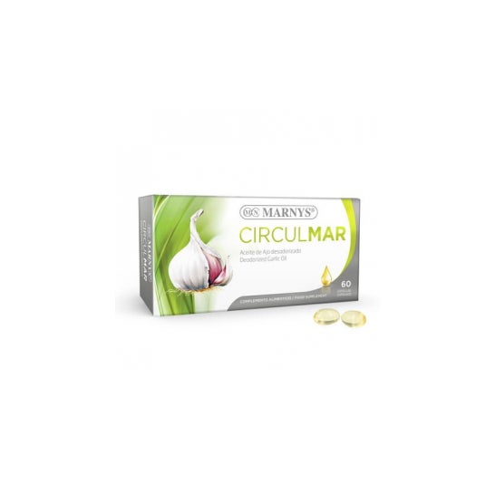 Marnys Circulant Huile à l'ail 60 Capsules