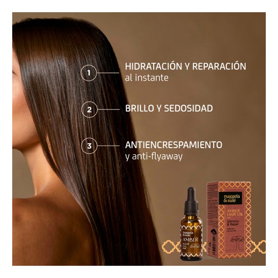 Nuggela & Sule Amber Huile Cheveux 30ml