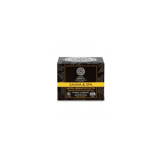 Natura Siberica Sauna & Spa Beurre pour les pieds naturel