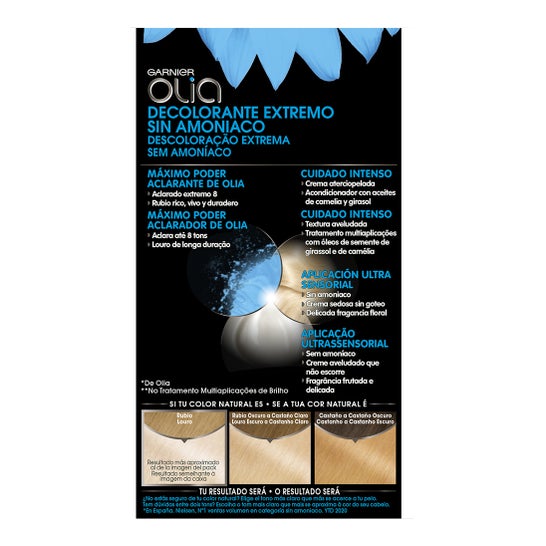 Garnier Olia D+++ Colouring Olia D+++ Extreme Bleaching Lightener 1pc