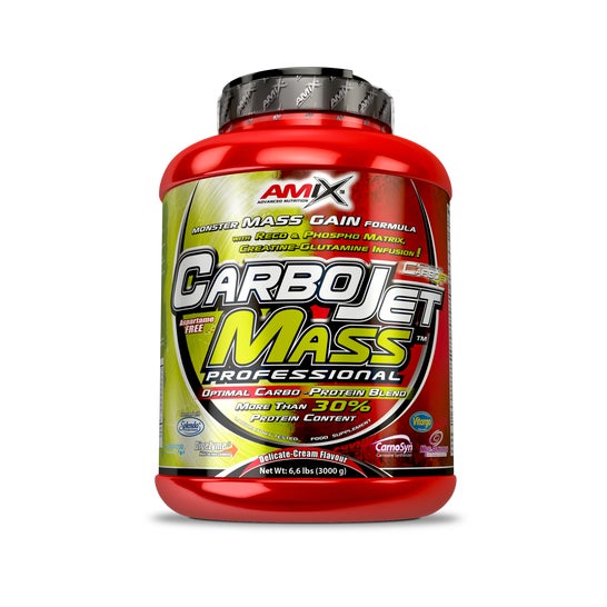 Amix CarboJet Mass Professional Fresa Plátano 3kg