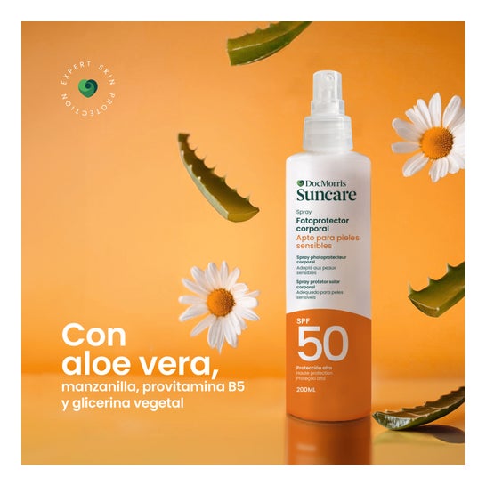 DocMorris Suncare Photoprotecteur Corporel SPF50 Spray 200ml