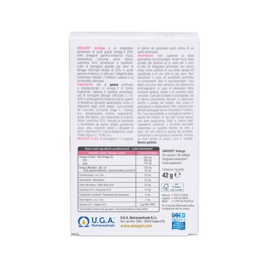 Omegor Antiage 60 Capsules