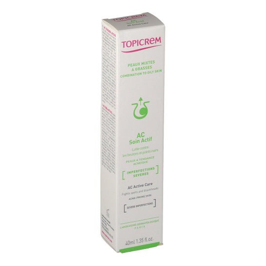 Topicrem Peaux Mixtes à Grasses AC Soin Actif 40ml