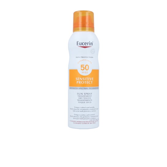 Eucerin™ Sun Spray Transparent Toucher sec SPF 50+ 200 ml