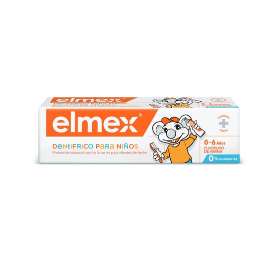 Elmex dentifrice enfant dent de lait, de la première dent à 6 ans