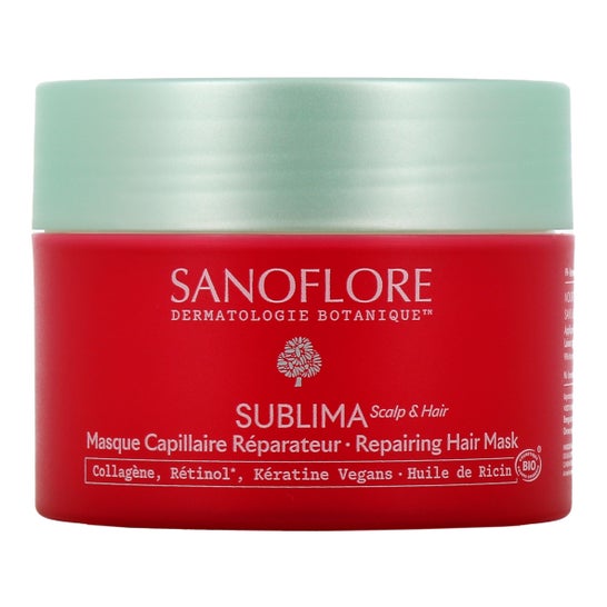 Sanoflore Sublima Masque Capillaire Réparateur Bio 200 ml