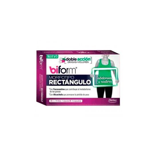 Biform morphotype rectangulaire 28 capsules