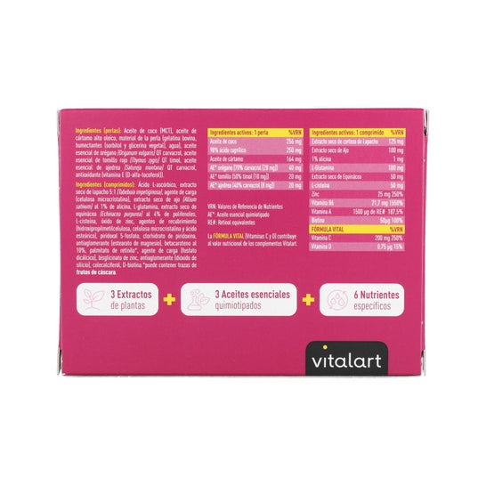 Vitalart Vitalart Cándida 30Compr + 30 Perlas