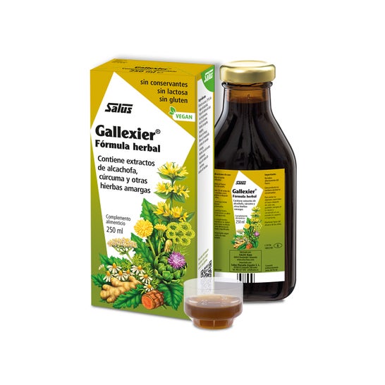 Salus Floradix Gallexier® formule à base de plantes 250ml