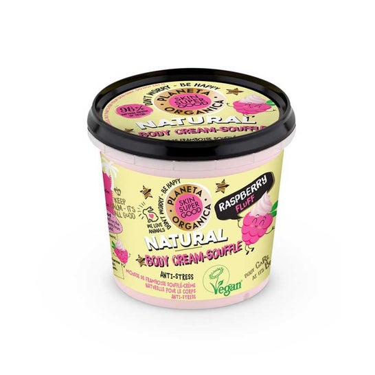 Planeta Organic Body Cream-Souffle Raspberry Fluff 360ml