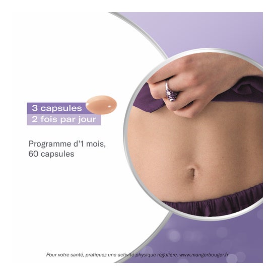 Oenobiol Ventre Plat 2x60 Capsules