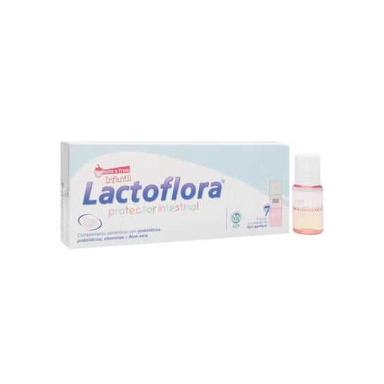 Lactoflora Protecteur Intestinal Saveur Fraise 7 Flacons