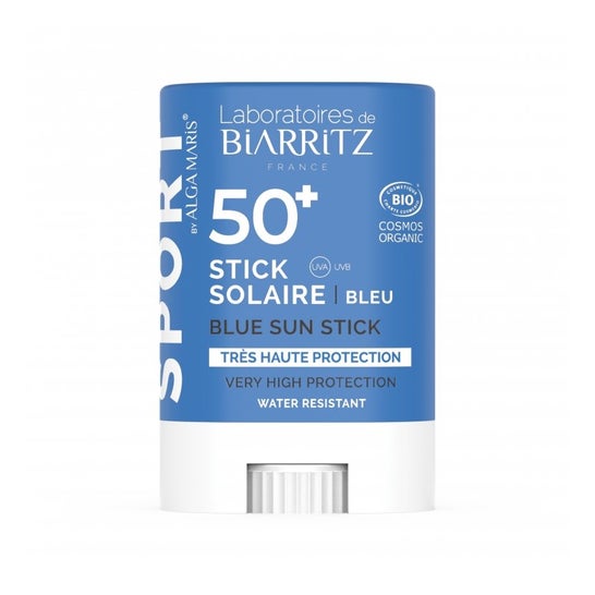 Laboratoires De Biarritz Sport Stick Solaire Bleu SPF50+ 12g