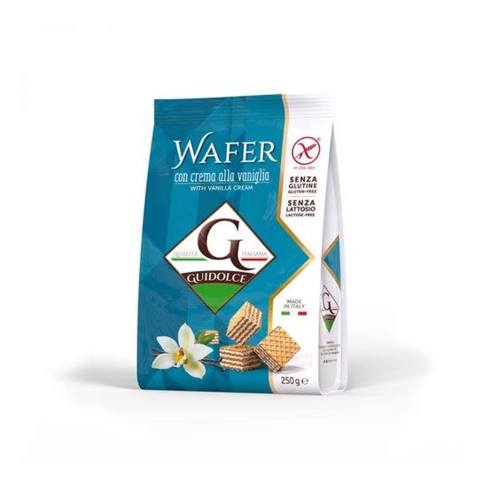 Guidolce Wafer Goût Vanille Sans Gluten 250g