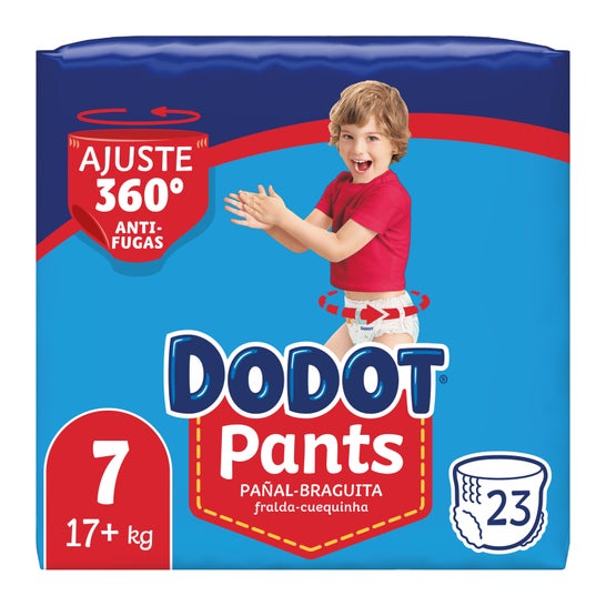 Dodot Pantalon de Couches pour Bébés 7 +17kg 23uts