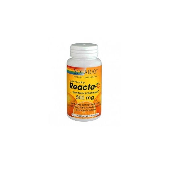 Solaray Reacta C‰ã¢ 500mg 60càps légumes 500mg 60càps