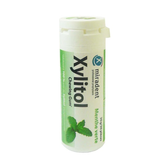 Xylitol Chewing-gum by Miradent Cannelle 30g - 30 pièces: Hygiène et Soins  du corps