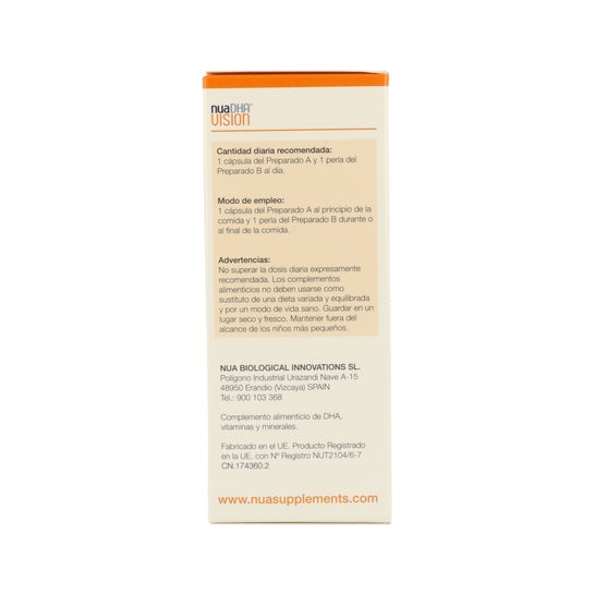 NuaDHA Vision 60 Capsules
