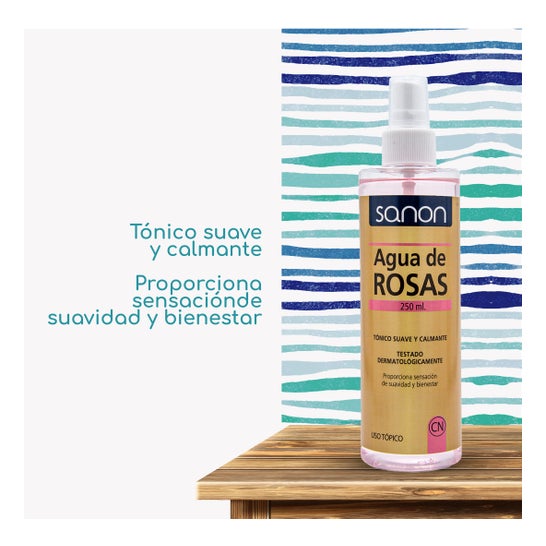 Sanon Tónico Agua de Rosas 250ml