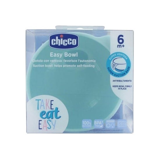 Chicco Easy Bowl +6M Azul 1ud