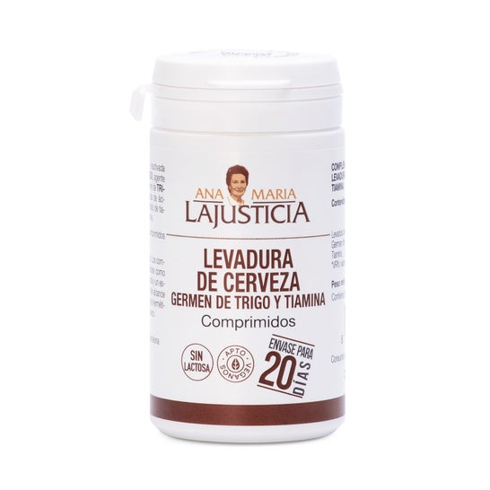 Ana Maria Lajusticia Levure + Germe de blé + Thiamine 80 tabs