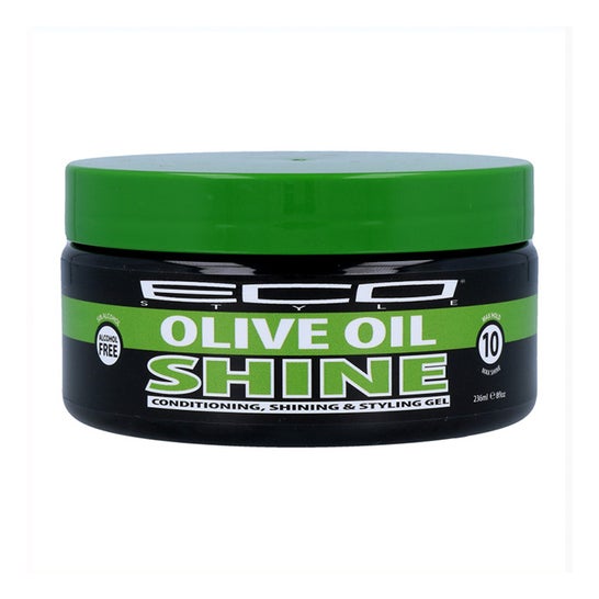 Eco Styler Shine Gel Fixateur Huile Olive Sans Alcool Fort 236ml