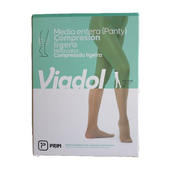 Viadol Panty Légère Beige Taille Grande