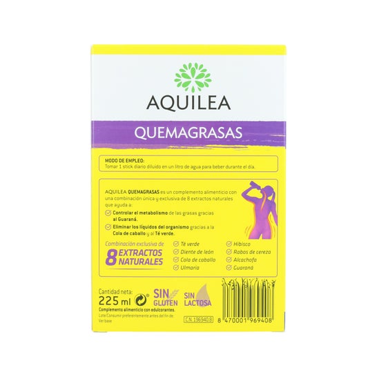 Aquilea Quemagrasas 15 bâtons