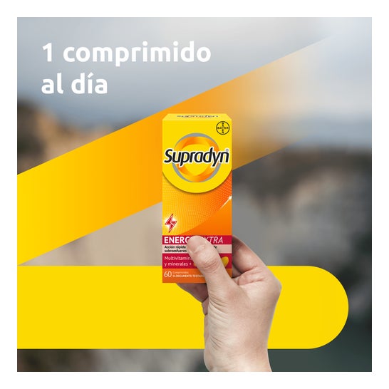 Supradyn Energy Extra Sport Vitamines et Énergie 60 Comprimés