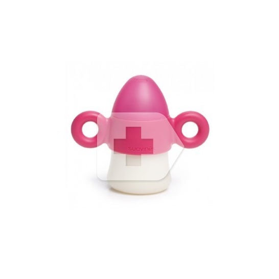 Suavinex™ Premier flacon tétine silicone avec poignées anti-éclaboussures 150ml