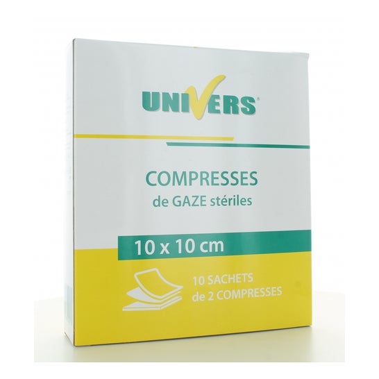 Urgo Compresses Stériles 10x10cm 20uts
