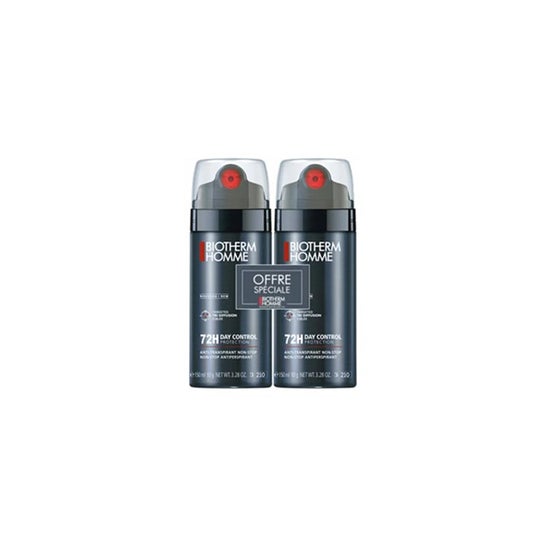 Biotherm Hombre Day Control Desodorante Spray 72H 2x150ml