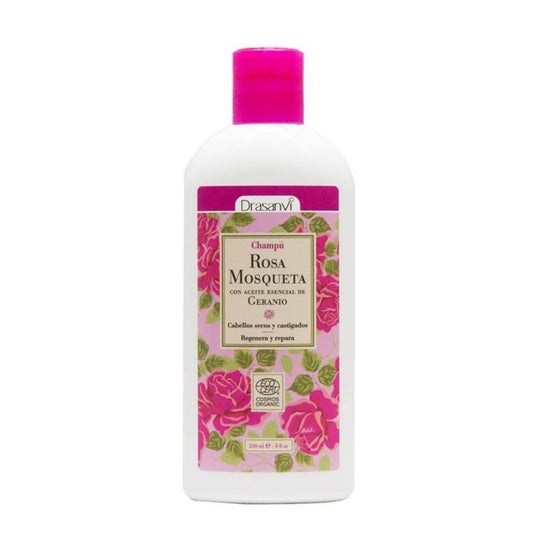 Shampooing bio à la rose musquée de Drasanvi 250ml