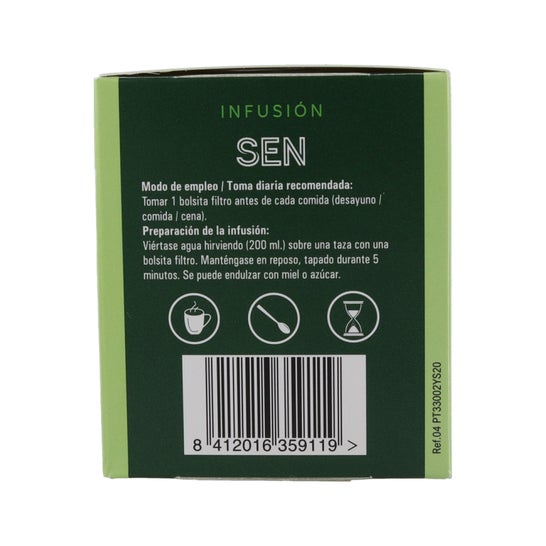 Ynsadiet senna infusion 20 filtres