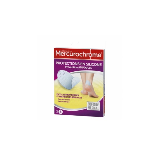 Mercurochrome Protections Anti-Ampoules Silicone 5 Unités