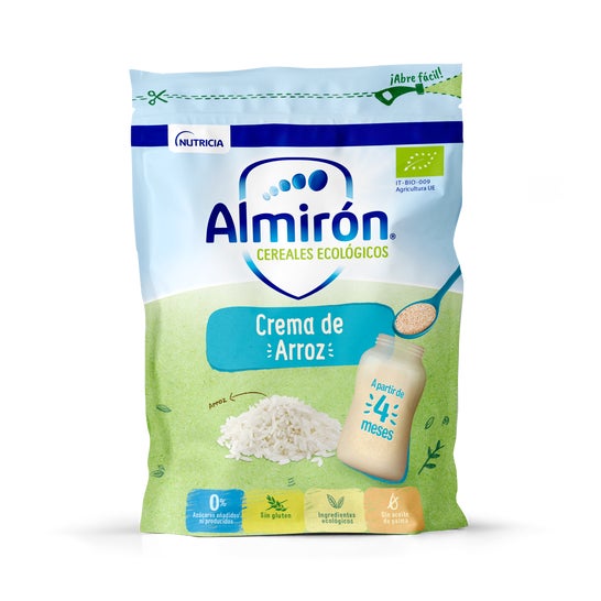 Crème de riz aux céréales biologiques Almirón 200g