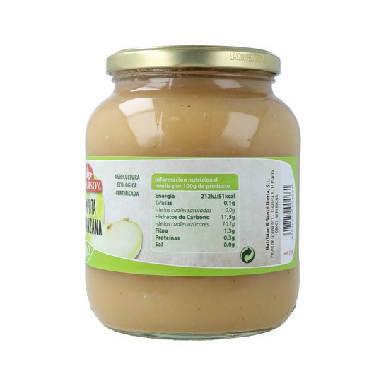 Natursoy Compota De Manzana Eco 720ml *