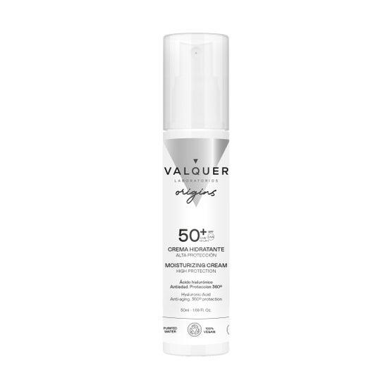 Valquer Bullon Crème haute protection Hydra Spf50 50 Ml