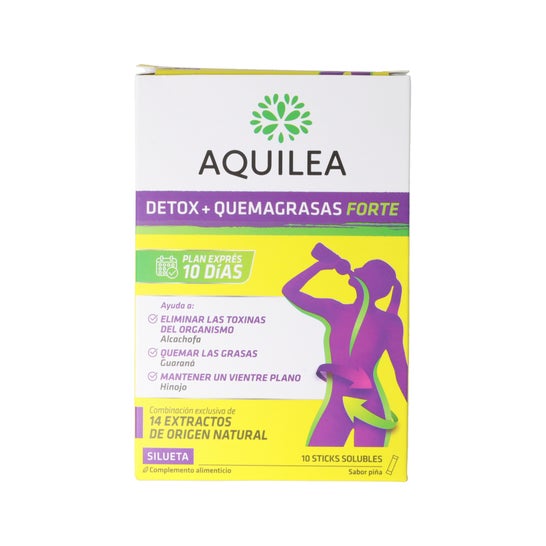 Aquilea Détox + Brûleur de Graisse 10 Sticks