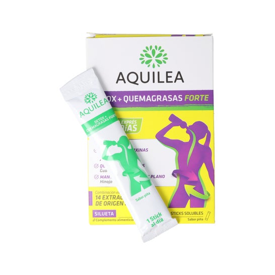 Aquilea Détox + Brûleur de Graisse 10 Sticks