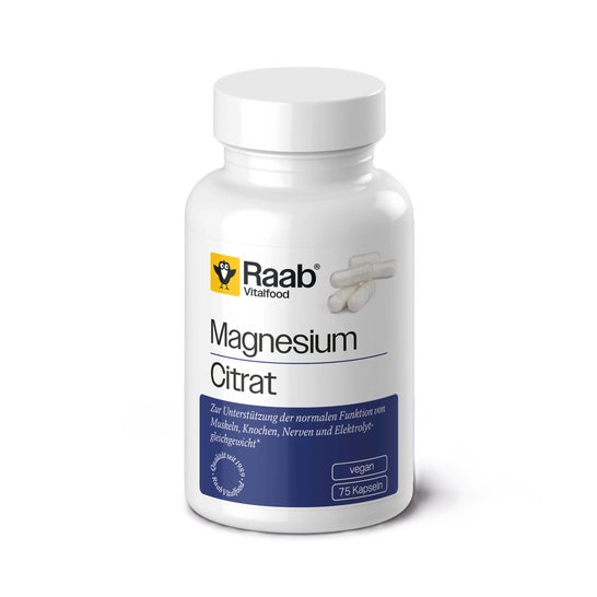 Raab Vitalfood Citrate de Magnésium 75caps