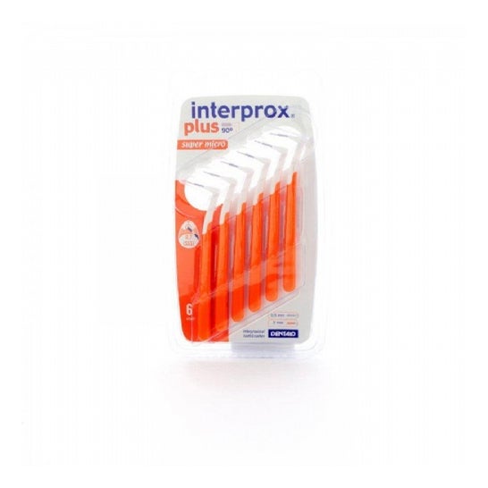 Dentaid Interprox Plus Super Micro Brossettes Interdentaires 0,7mm Orange 6 brossettes